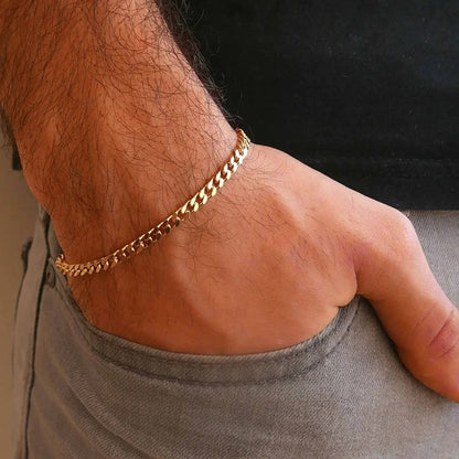 Miami Curb Bracelet - Gold from £17.50