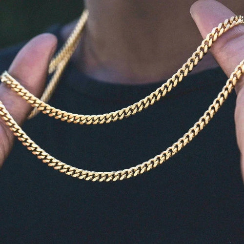 Miami Curb Necklace - Gold