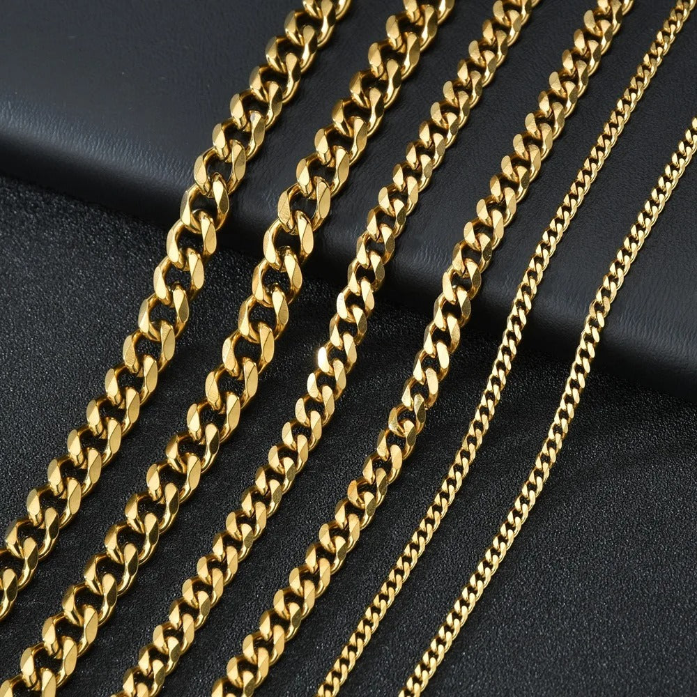 Miami Curb Necklace - Gold