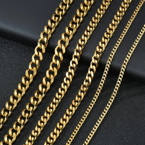Miami Curb Necklace - Gold