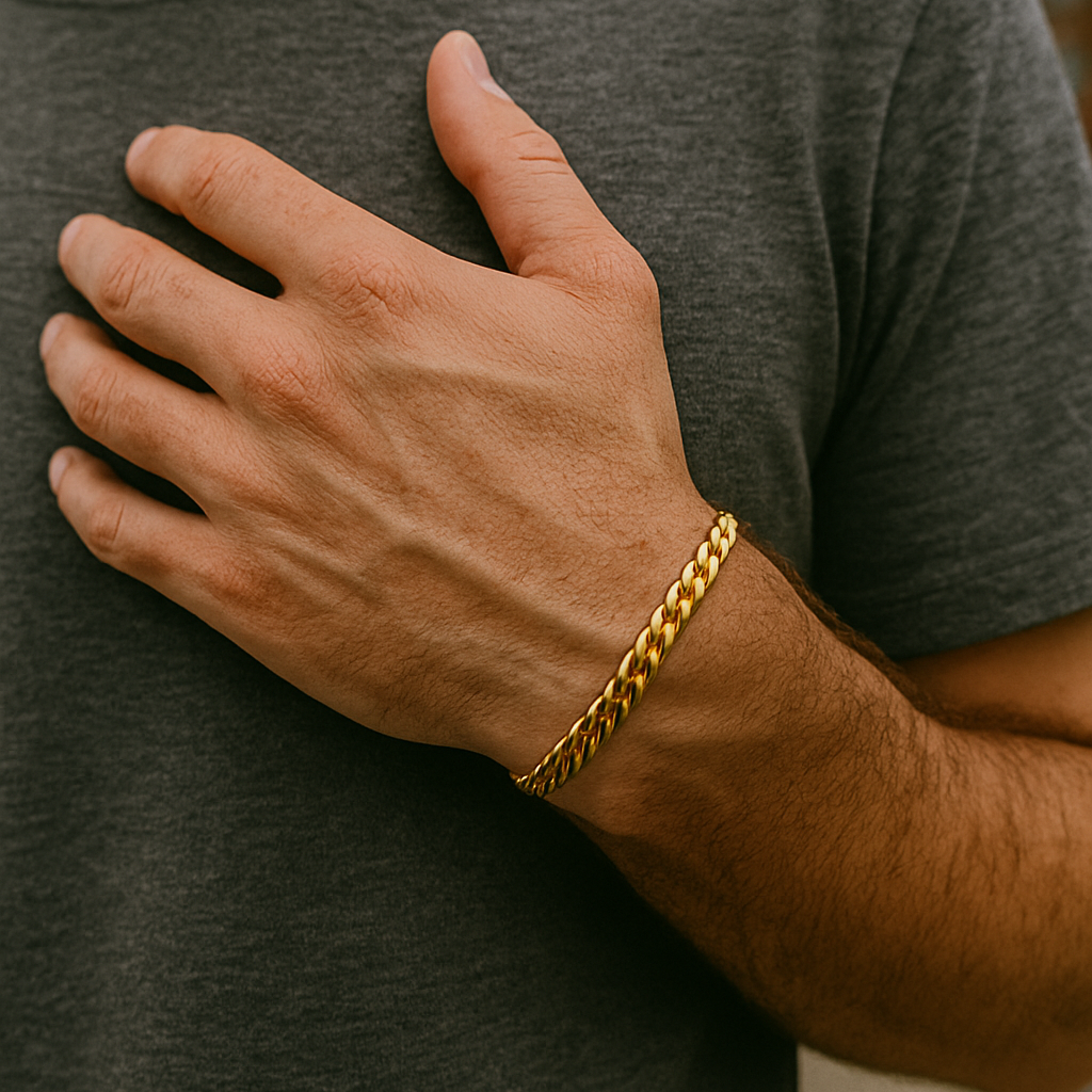 Miami Curb Bracelet - Gold from £17.50