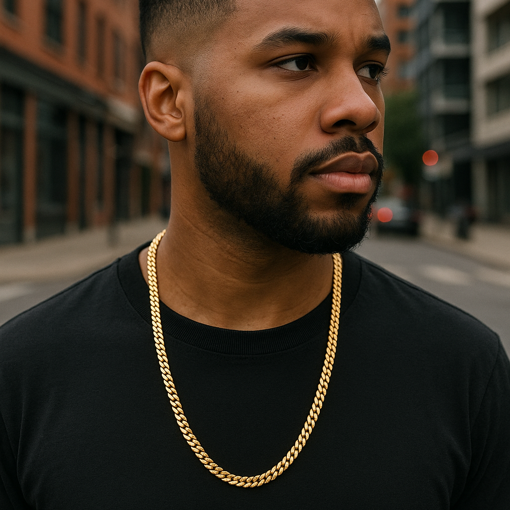 Miami Curb Necklace - Gold