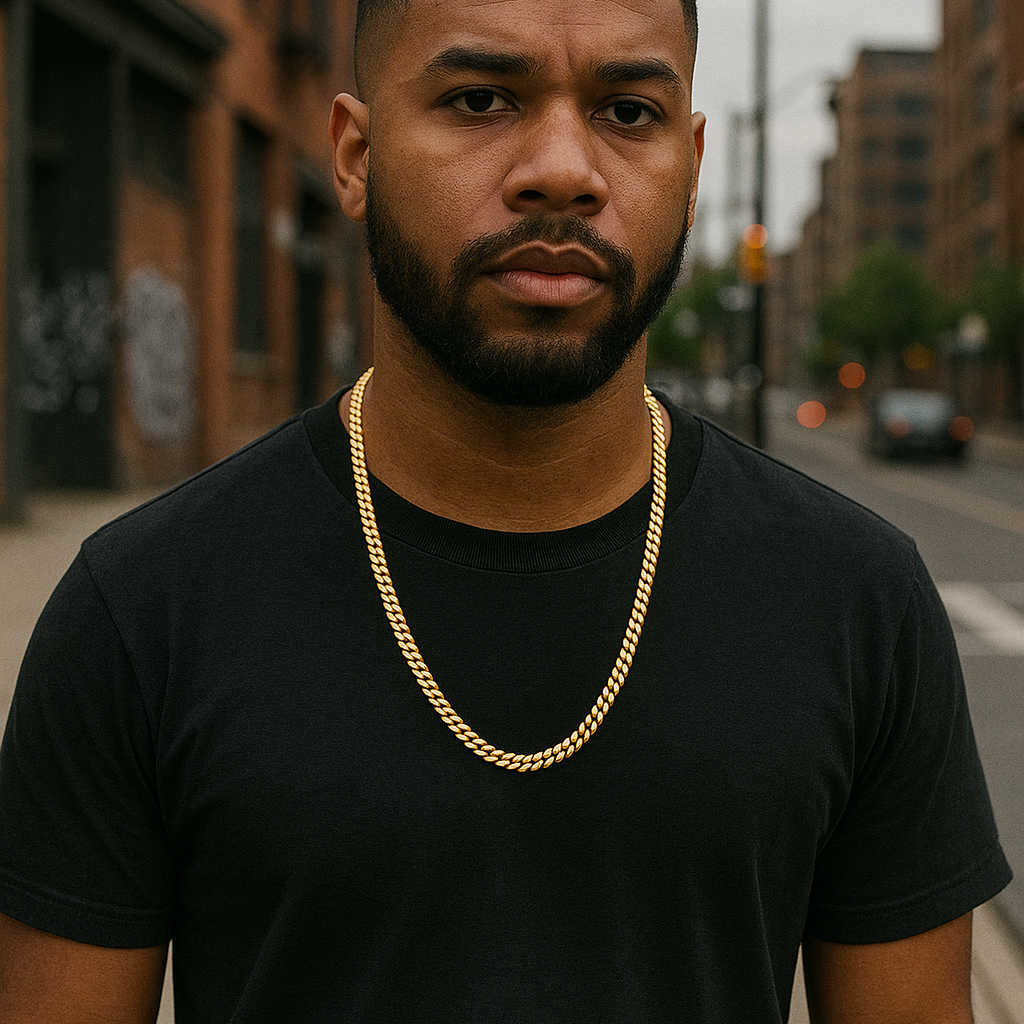 Miami Curb Necklace - Gold