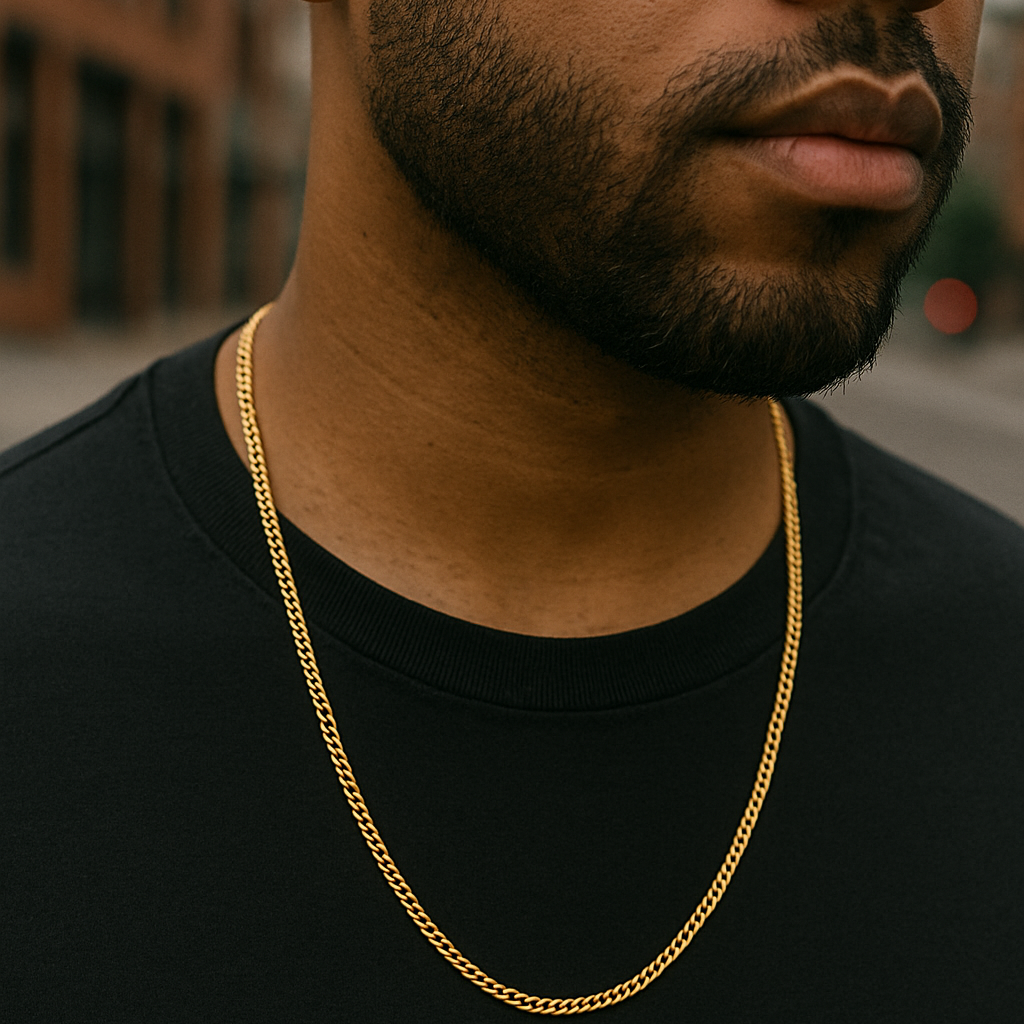 Miami Curb Necklace - Gold